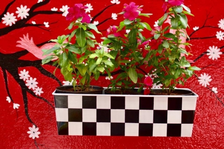 STEEL HANGING POT