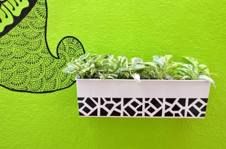 STEEL HANGING POT