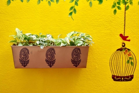 STEEL HANGING POT