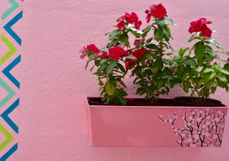 STEEL HANGING POT